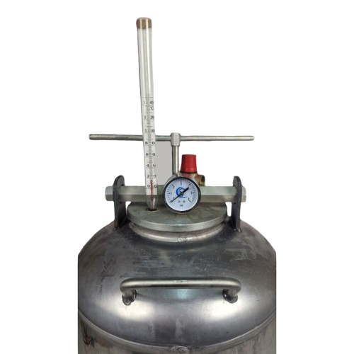 Автоклав винтовой электрический из нержавеющей стали ЛАН 36 л 24 банки/0,5 л (Ав-24НВЭ) - фото 2