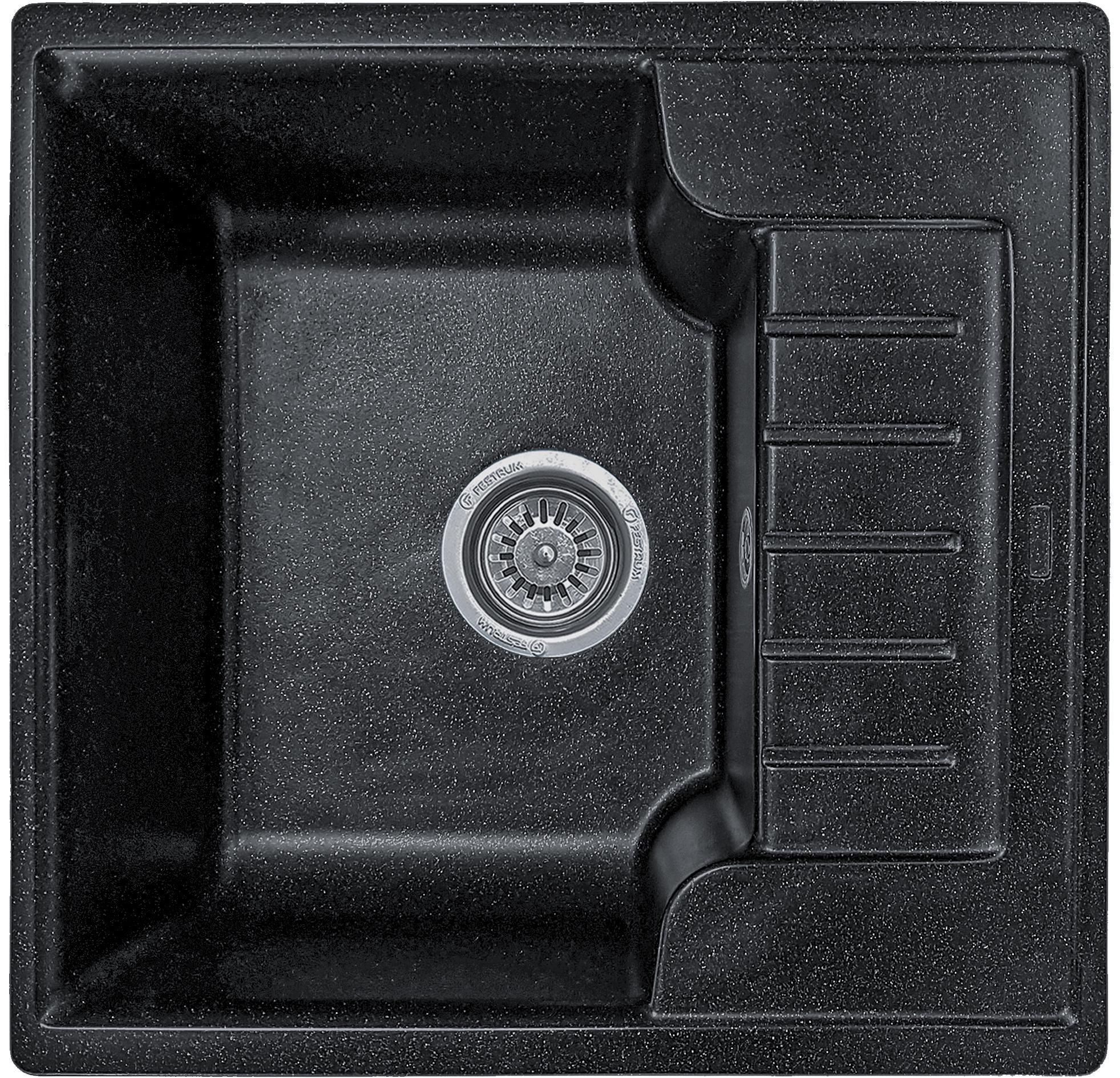 Мойка кухонная Valetti 71N 510x490 мм Черный