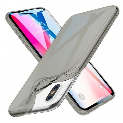 Прозрачный чехол накладка Devia Naked Series Case for iPhone Xs Max, Black - фото 2