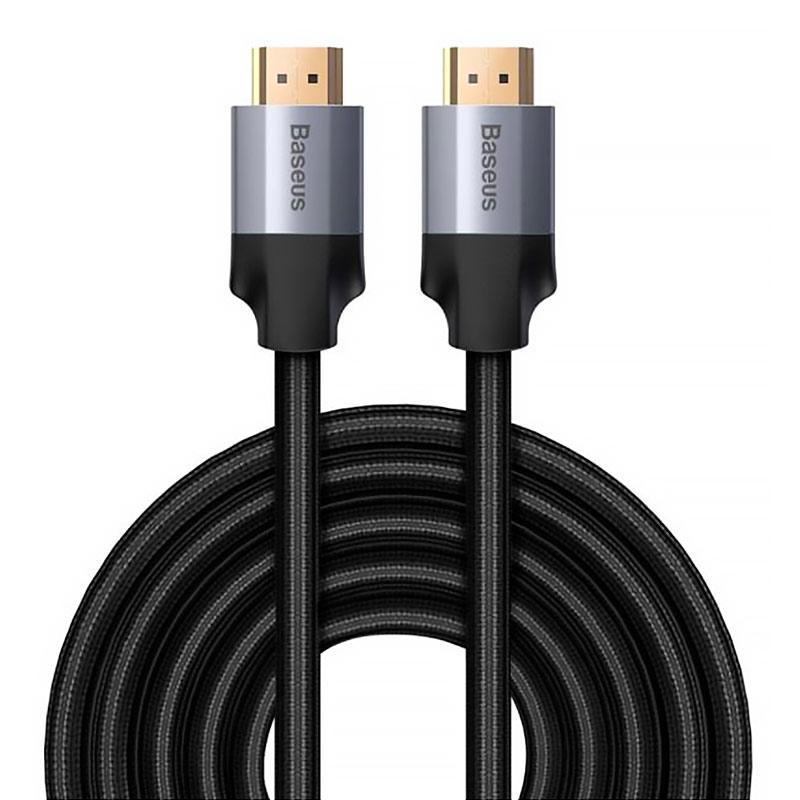 Кабель Baseus Enjoyment Series HDMI/HDMI 4KHD CAKSX-E0G 5 м Black/Grey