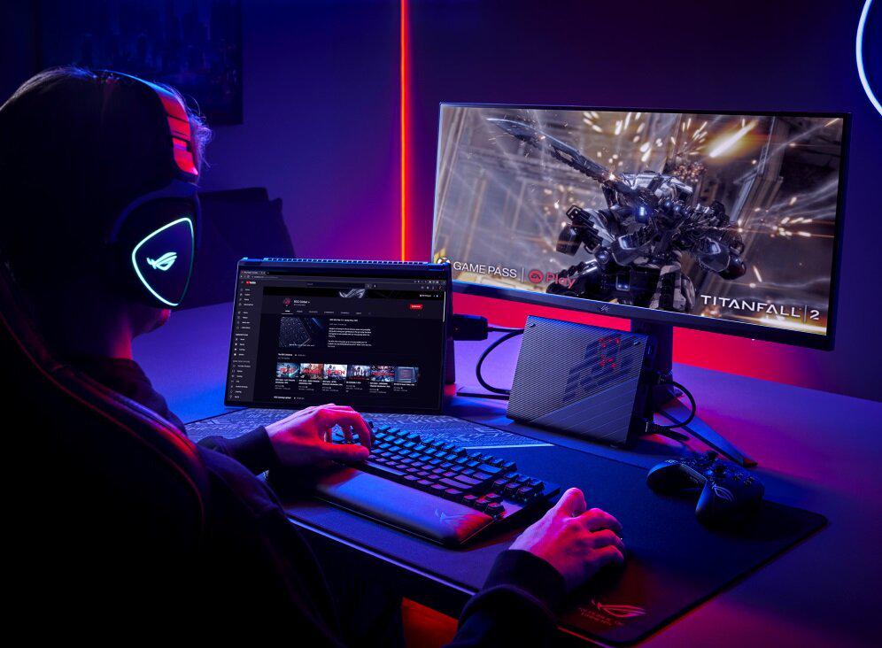 Ноутбук Asus ROG Flow X16 GV601RW-M5048W 16" 165Hz R9-6900HS 32 Gb RAM 1TB SSD GeForce RTX 3070Ti/Radeon RX 6850M XT Windows 11 Home (GV601RW-M5048W)