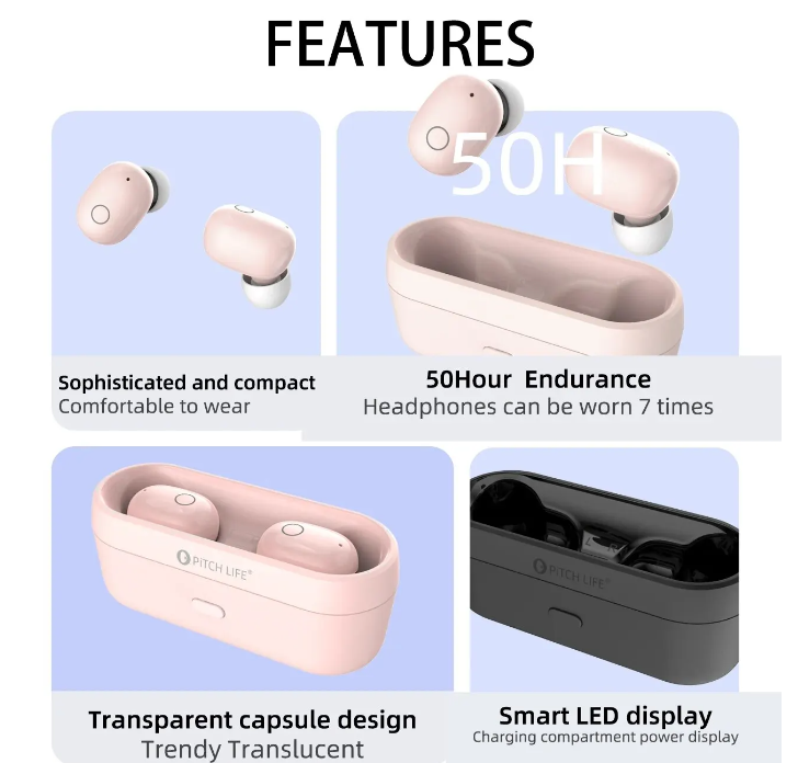 Навушники бездротові Bluetooth вкладиші TWS - фото 4 Навушники бездротові Bluetooth вкладиші TWS - фото 4
