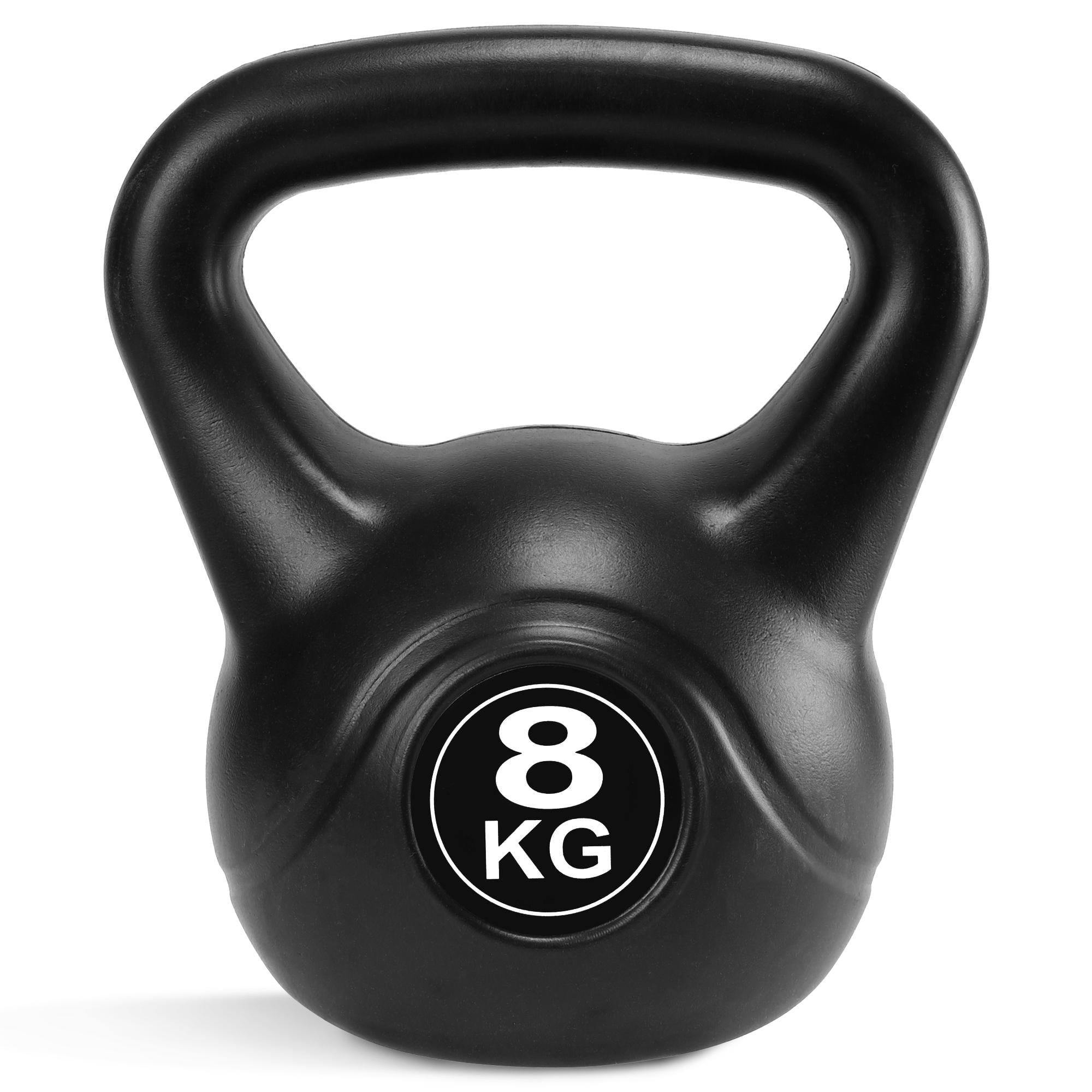 Гиря вінілова Cornix XR-0430 8 кг Black