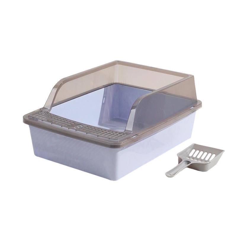 Лоток для котов Taotaopets 263303 с лопаткой Blue (31457463)