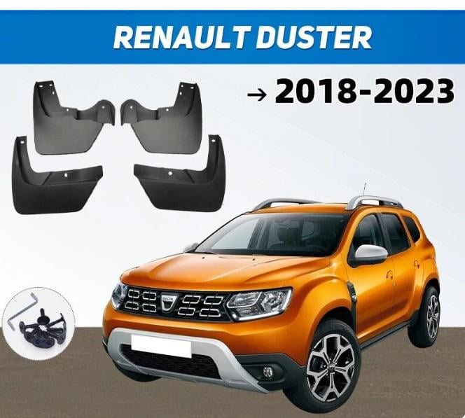 Бризковики автомобільні MGC Renault Duster Рено Дастер 2018-2024 4 шт. - фото 4