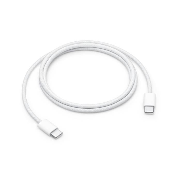 Кабель для зарядки смартфона USB-C to USB-C, 1м, белый (шнур тайп-с) (1010935-White)