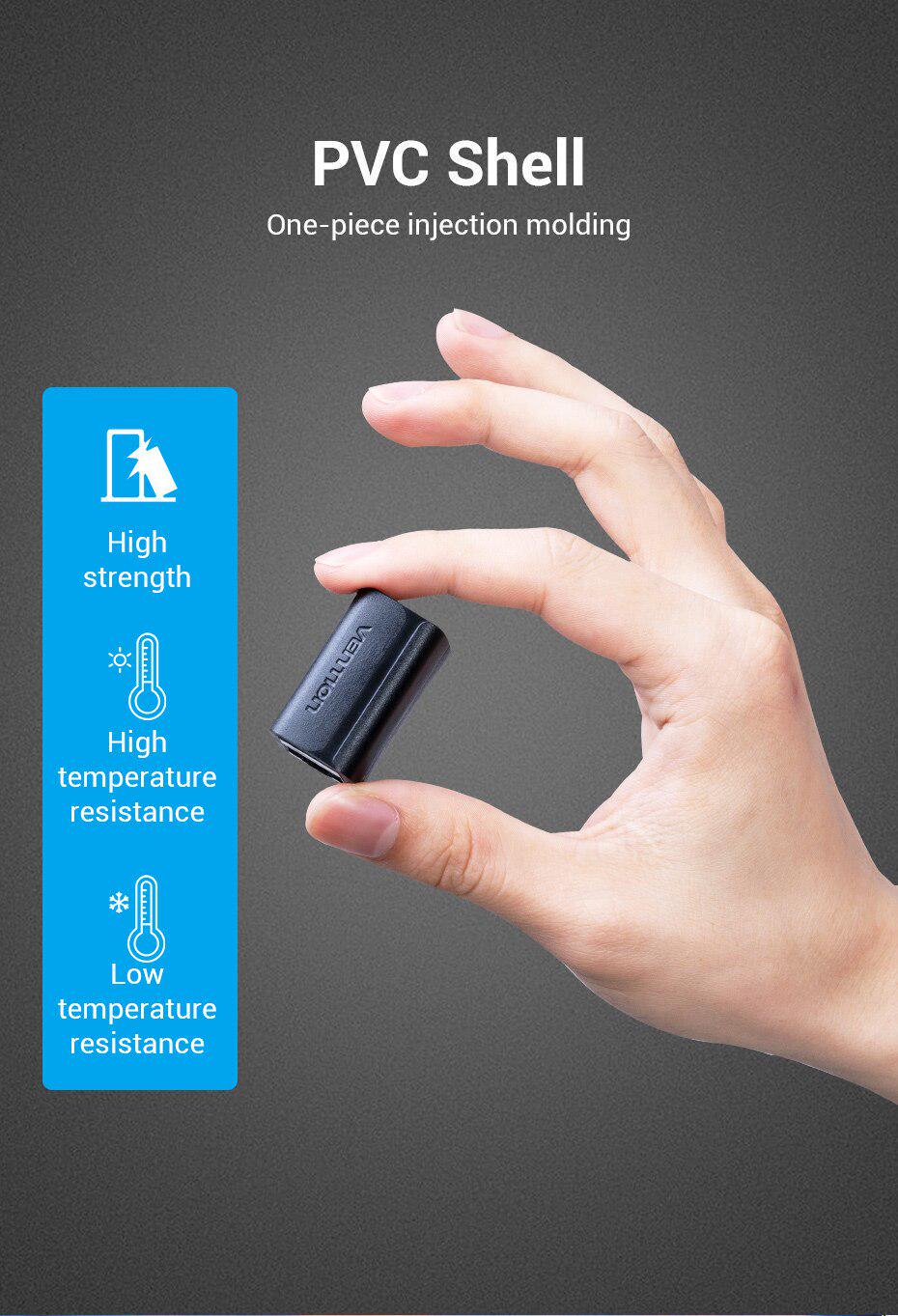 Інтернет-з'єднувач Vention Cat.7 10 Гбіт/с FTP RJ45 LAN RJ 45 Ethernet Чорний (IPWB0) - фото 11 Інтернет-з'єднувач Vention Cat.7 10 Гбіт/с FTP RJ45 LAN RJ 45 Ethernet Чорний (IPWB0) - фото 11