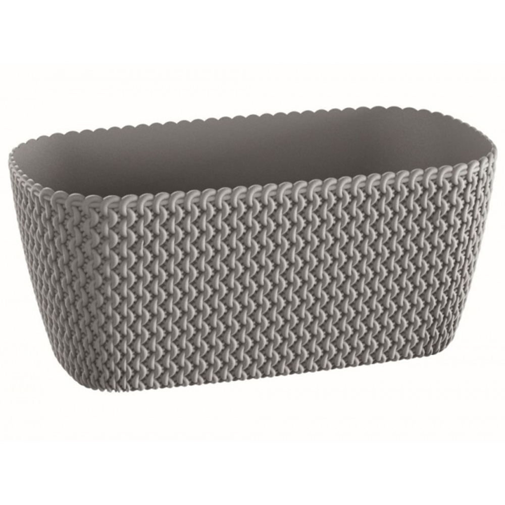Балконный ящик Prosperplast Splofy Case Н-14,5 см Серый (26071-405)