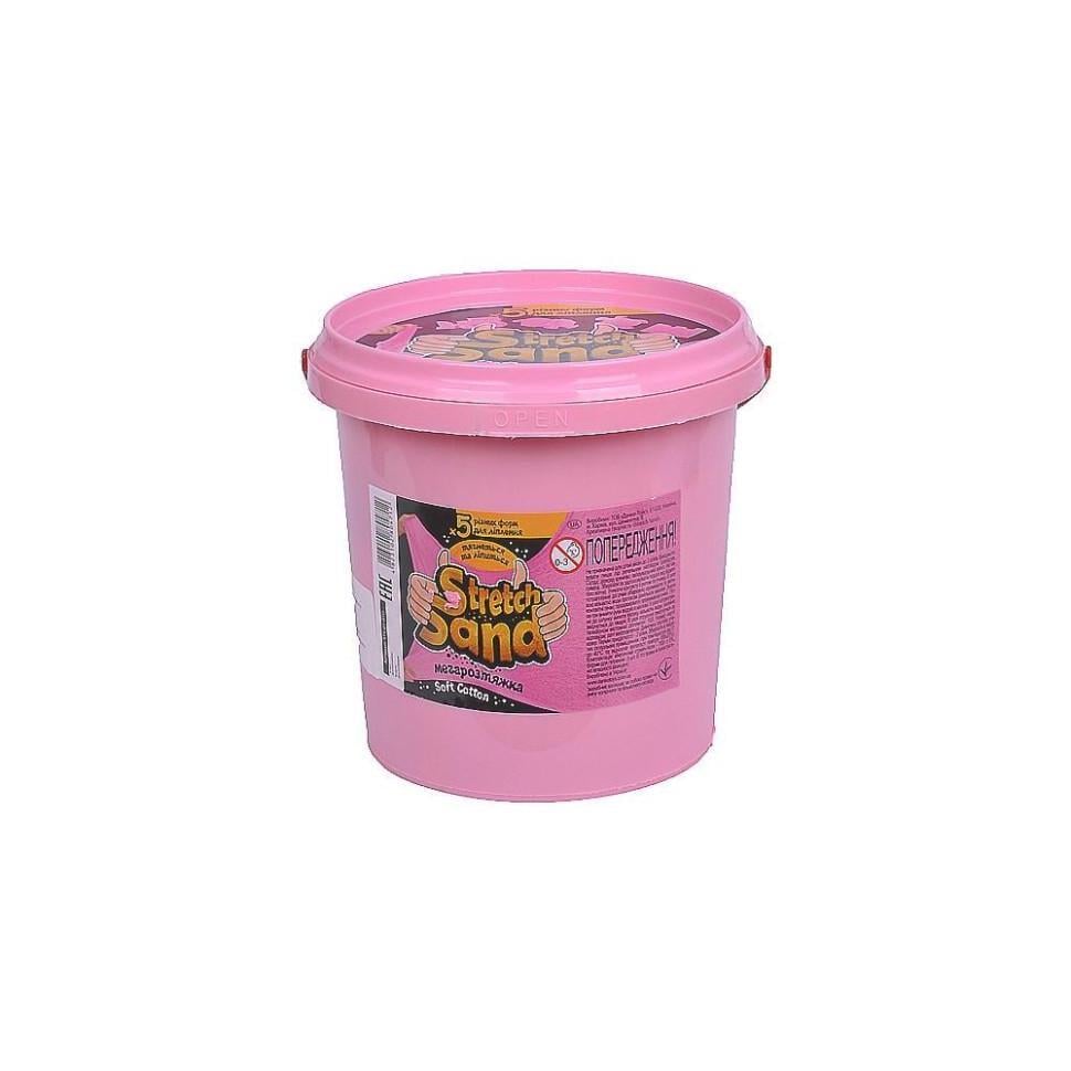 Пісок кінетичний Danko Toys Stretch Sand від 3 років 700 г Рожевий (PZ-340-P-115)