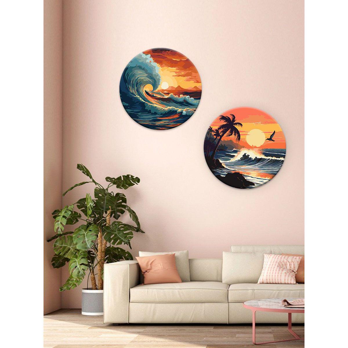 Картина по номерам ART CRAFT Великолепная стихия 39 см Разноцветный (PM-194-K-794) - фото 2