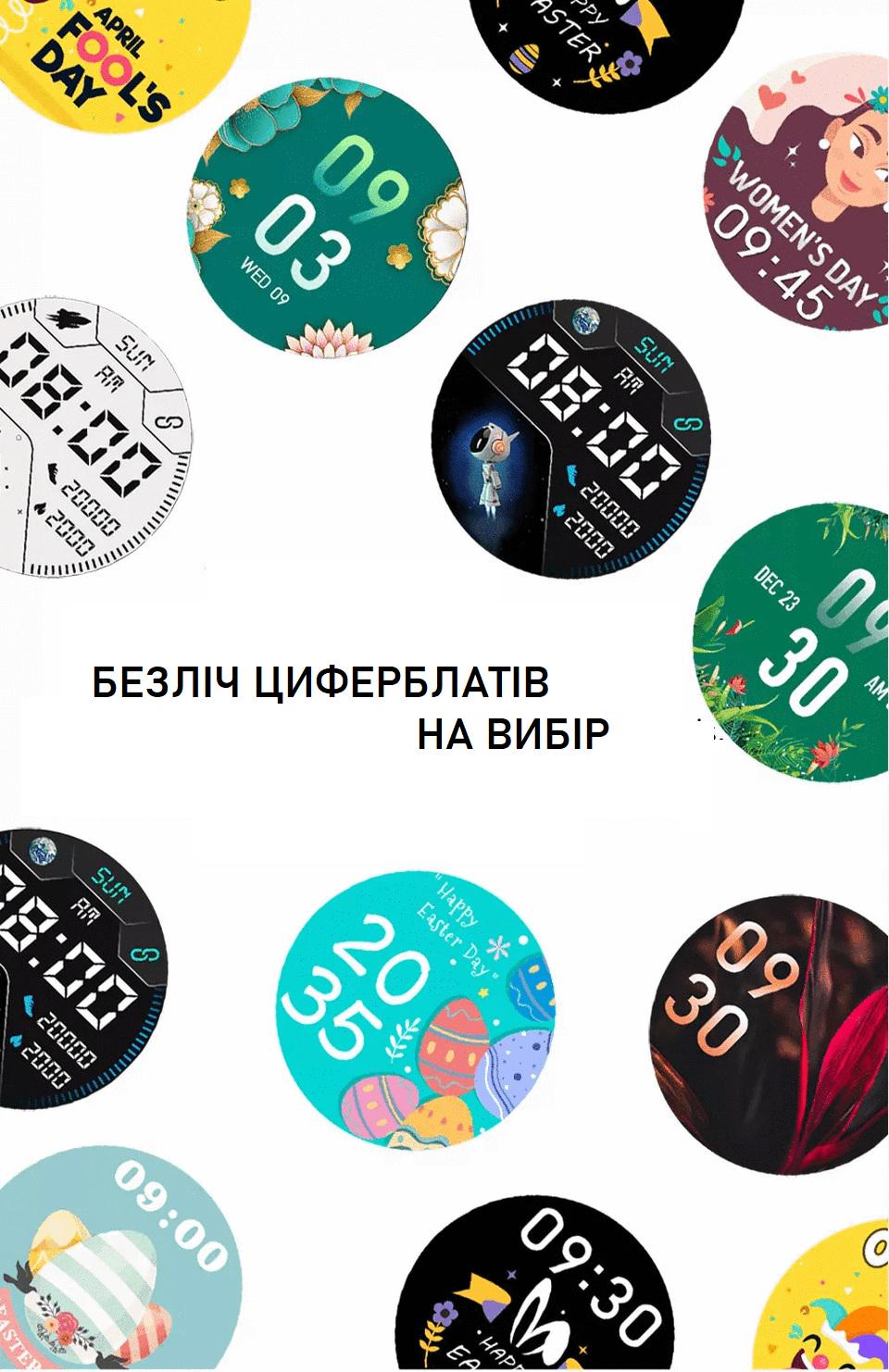 Смарт-годинник LEMFO MK28 silver 2 ремінці (eef78377) - фото 4