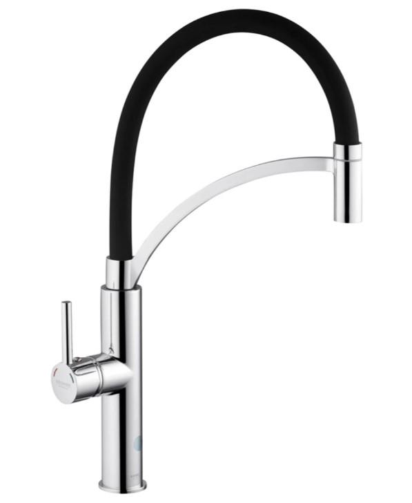 Смеситель для кухни Kroner KRP Ersel C03900BLK (60112)