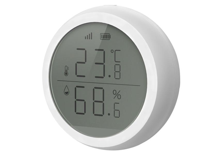 Датчик температуры и влажности Tervix Pro Line ZigBee T&H Беспроводной с экраном (412041)