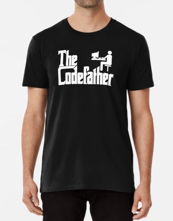 Футболка мужская Stedman с принтом The Code Father XXXL Черный (ПН321-6)