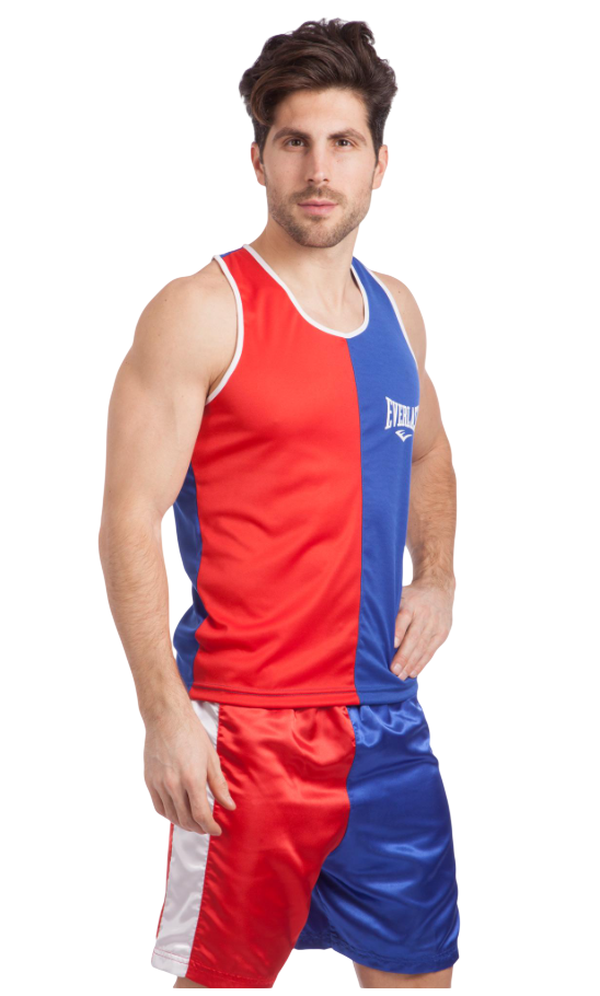 Форма боксерская мужская ELS VL-3063 майка и шорты M Синий (32312066)