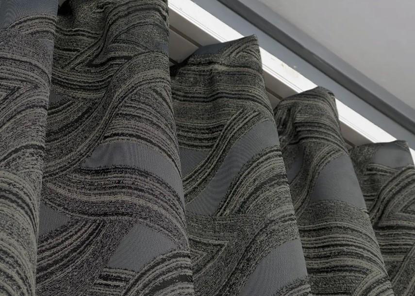 Тканина для штор жакард Mystery Капучино/Сірий (1625ш) - фото 6 Тканина для штор жакард Mystery Капучино/Сірий (1625ш) - фото 6