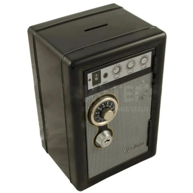Копилка Metal Safe Radio Черный (29656778)