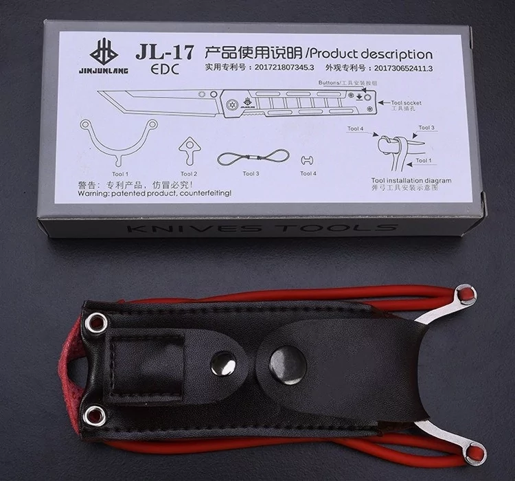Рогатка-ніж Junjunlang JL-17 (2111540969) - фото 2 Рогатка-ніж Junjunlang JL-17 (2111540969) - фото 2