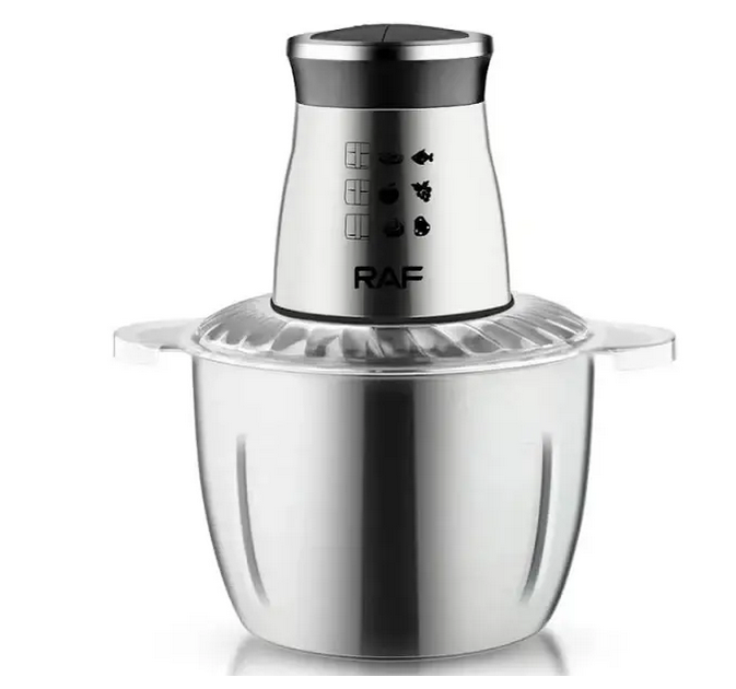Измельчитель RAF с чашей из нержавеющей стали 1000 Вт 3 л (R.7030) Измельчитель RAF с чашей из нержавеющей стали 1000 Вт 3 л (R.7030)