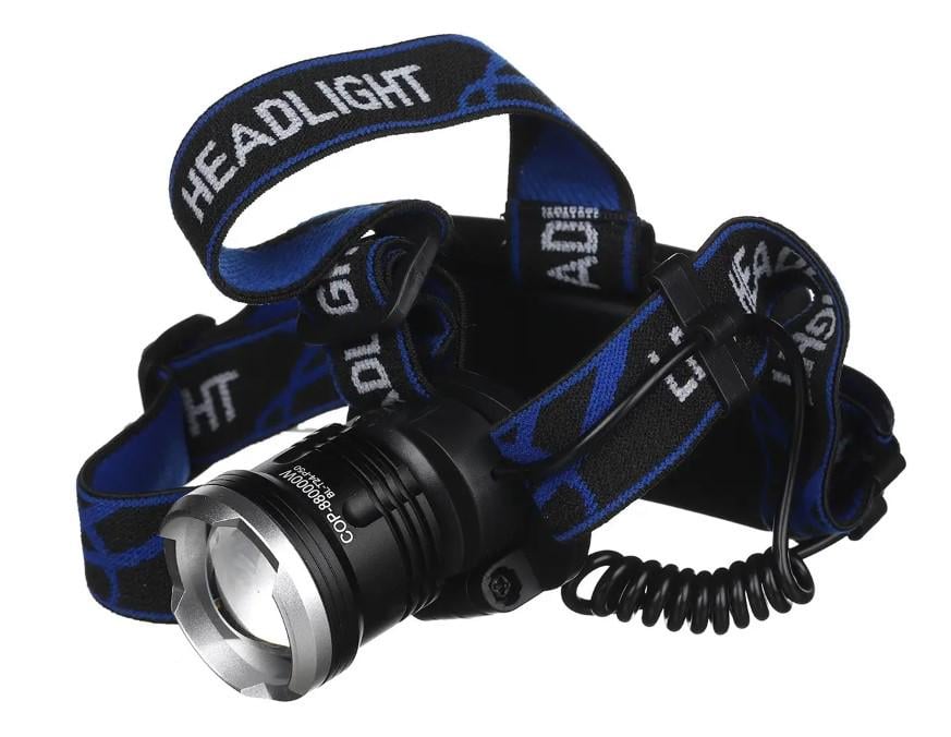 Ліхтар налобний світлодіодний Bailong BL-T24-P50 акумуляторний (26432634634)