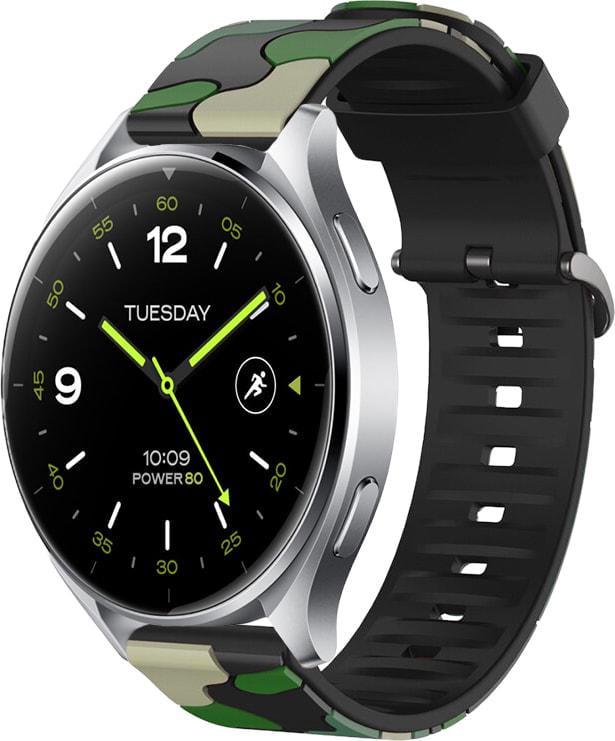 Ремешок Tactic Camouflage для смарт-часов Xiaomi Watch 2/2 Pro Green (37203-08)