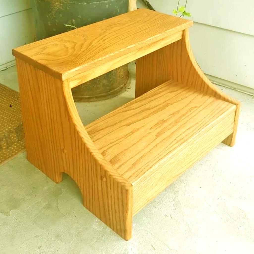 Скамейка-ступенька из дерева Макон Карри (ССТ-001503)
