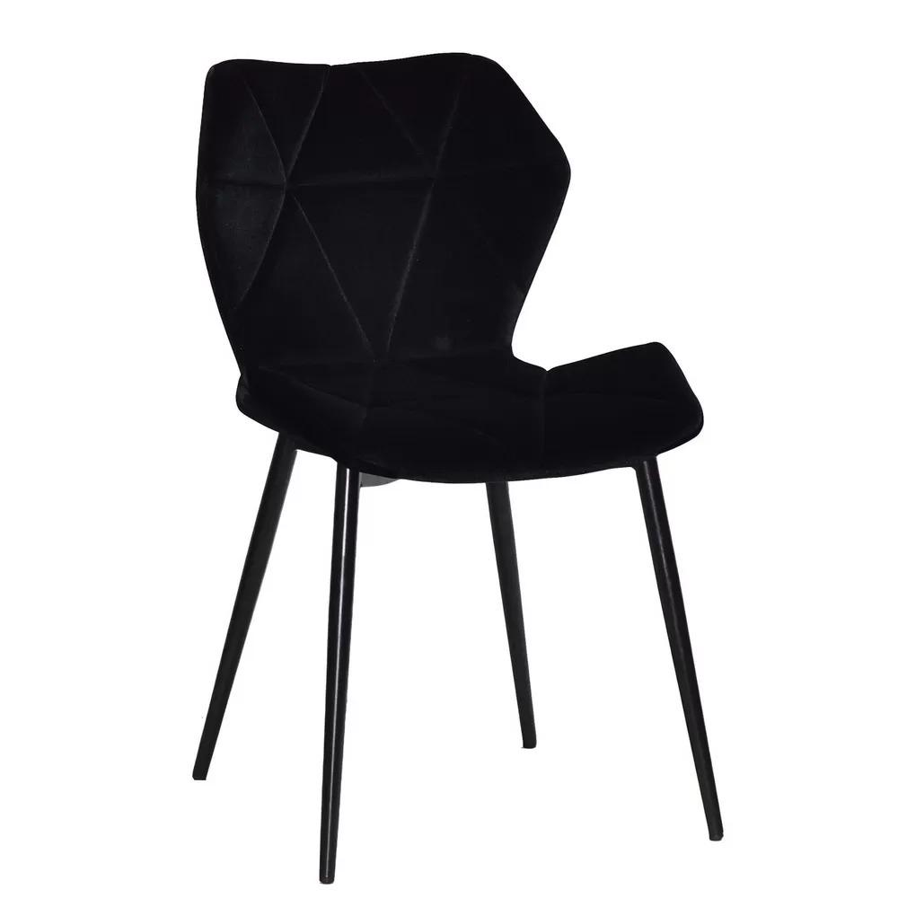 Стул MILOS ML бархат Черный (114375)