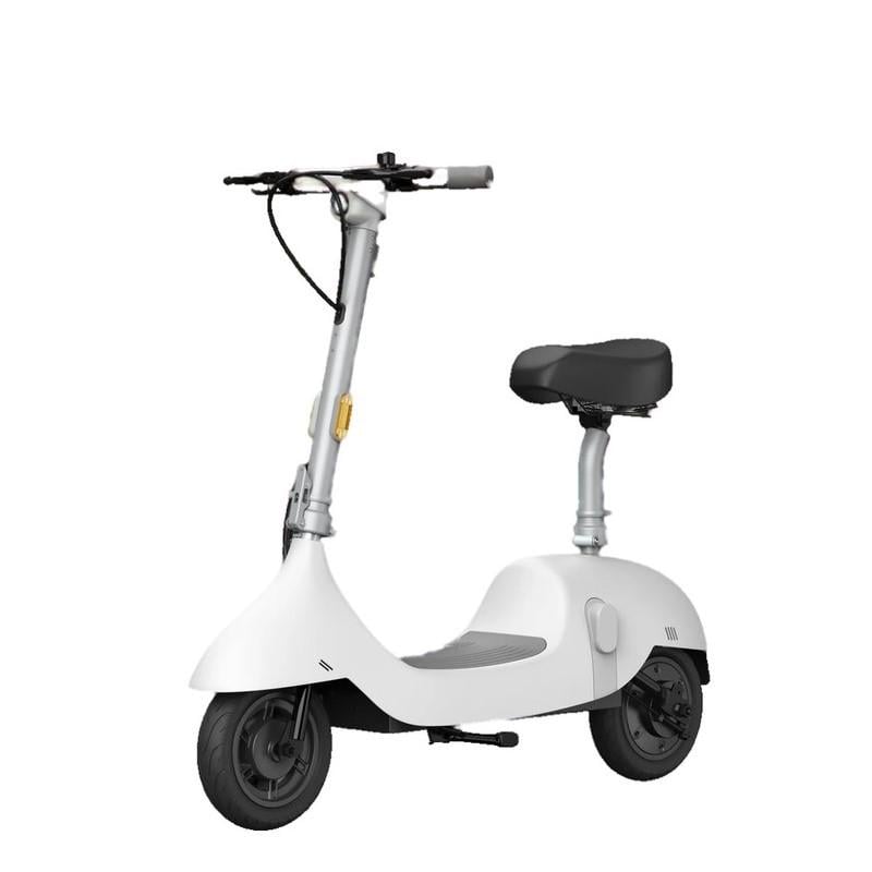 Электросамокат с сидением OKAI Ceetle PRO EA10C White 10" 350W 25 Km/h 10,4 Ah (19070)