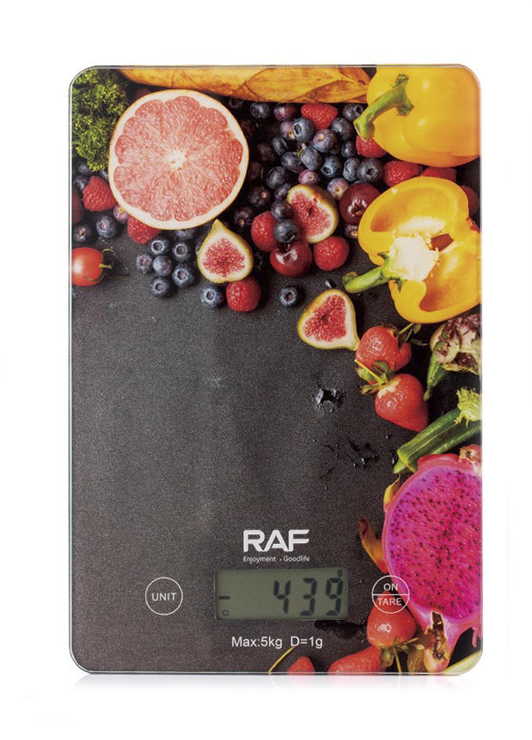 Весы кухонные RAF 10023 сенсорные до 5 кг с автоматическим отключением Черный (654411) Весы кухонные RAF 10023 сенсорные до 5 кг с автоматическим отключением Черный (654411)