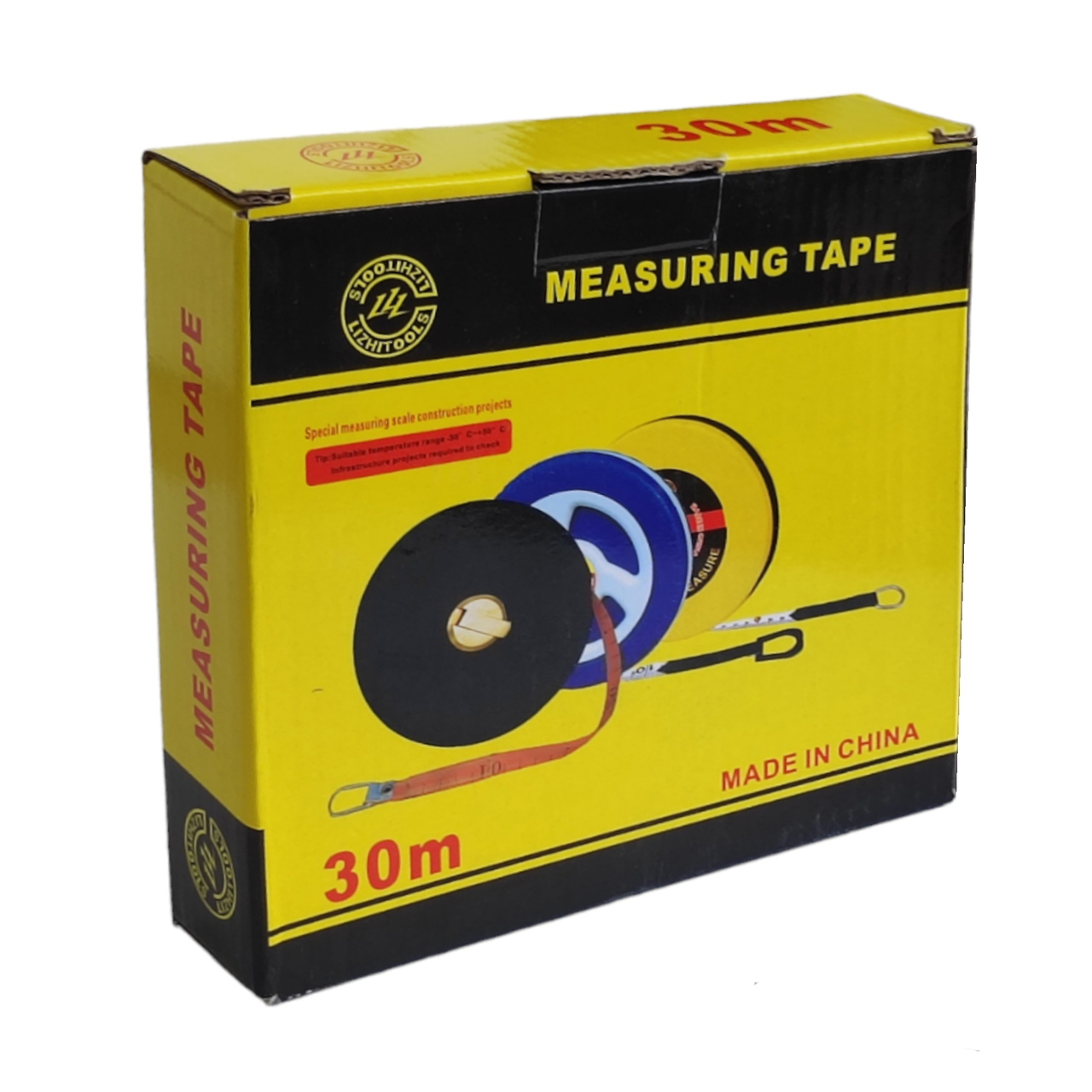 Рулетка скловолоконна 30 м х 13 мм (48583) - фото 3 Рулетка скловолоконна 30 м х 13 мм (48583) - фото 3