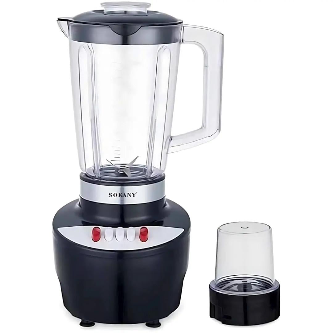 Блендер Sokany SK-JB-182 с кофемолкой 500 Вт 3 скорости 15 л (MLD_V367) Блендер Sokany SK-JB-182 с кофемолкой 500 Вт 3 скорости 15 л (MLD_V367)