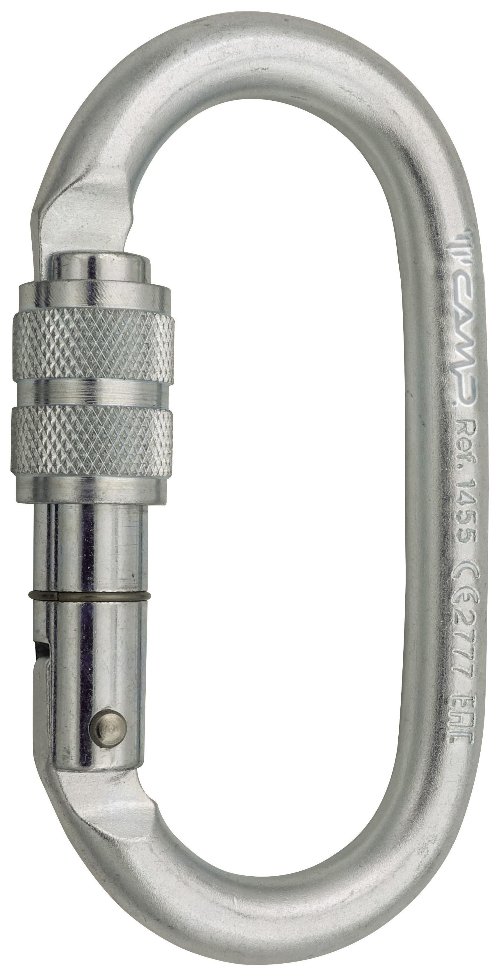 Карабин стальной CAMP OVAL PRO LOCK (1455)