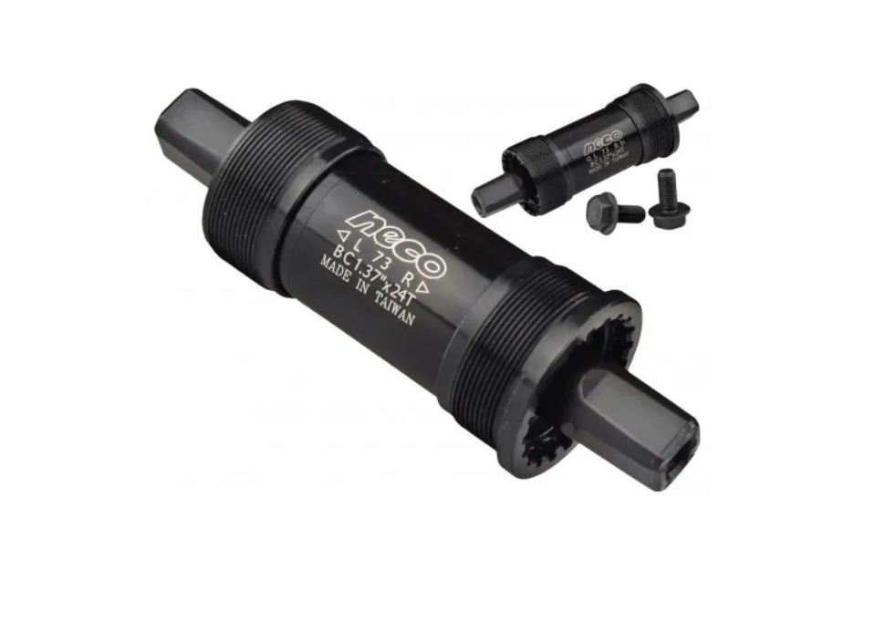 Каретка картридж велосипедная NECO CC910 131.0x73 мм квадрат 27,5" и Boost (CC-910-K-73-131)