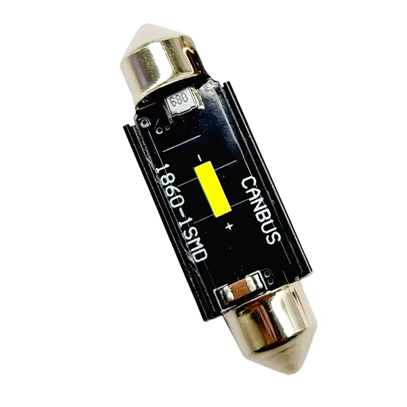 Автолампа Festoon C5W 1860х1 smd биполярная с обманкой 36 мм и белым светом 12-24V (2692795522)