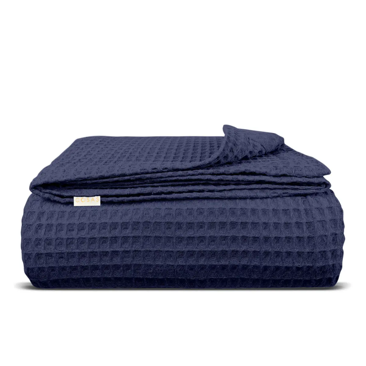Плед-покрывало вафельное 110x140 см Denim Greek Waffle (8-6-5112176)