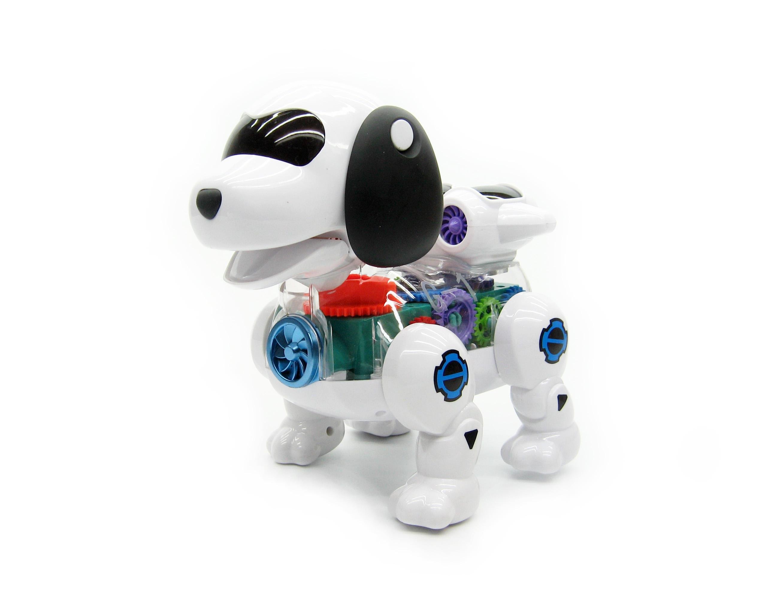 Интерактивная игрушка WToys 63395/60 Собачка двигается вперед/шестерни/песни и фразы/в коробке (25434999)