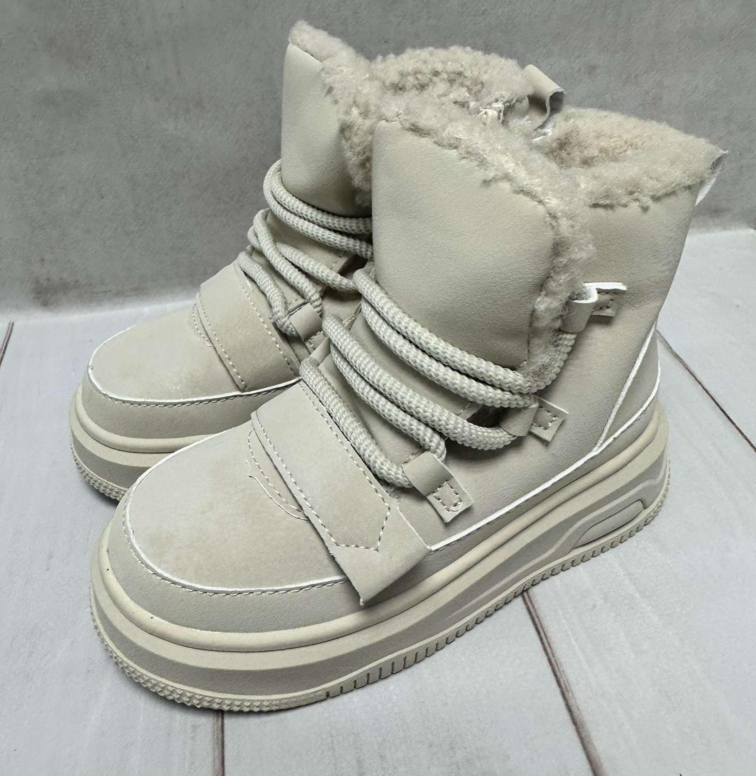 Черевики дитячі Clibee зимові на овчині р. 29/19 см Бежевий - фото 7 Черевики дитячі Clibee зимові на овчині р. 29/19 см Бежевий - фото 7