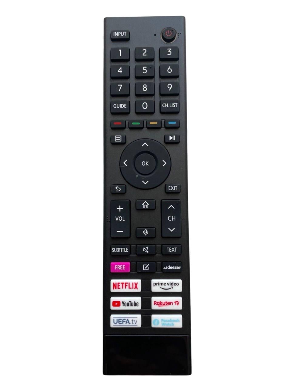 Пульт для телевизора Hisense 43A7GQ IR без голосовго управления (3652)