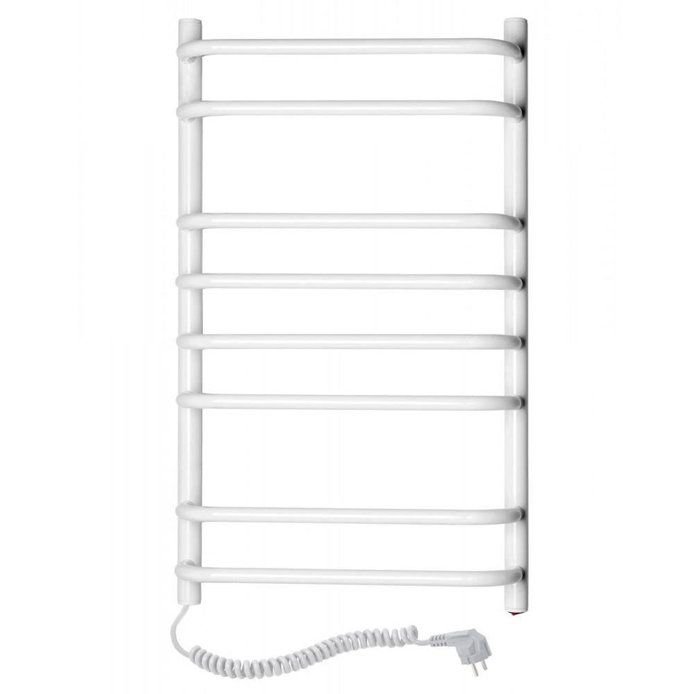 Полотенцесушитель электрический SANTAN Лестница Симфония левосторонняя 480х800 мм Белый (113201)