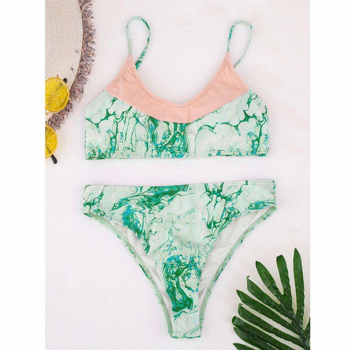 Купальник женский бикини Diamond Be-6926 M Зеленый - фото 2 Купальник женский бикини Diamond Be-6926 M Зеленый - фото 2