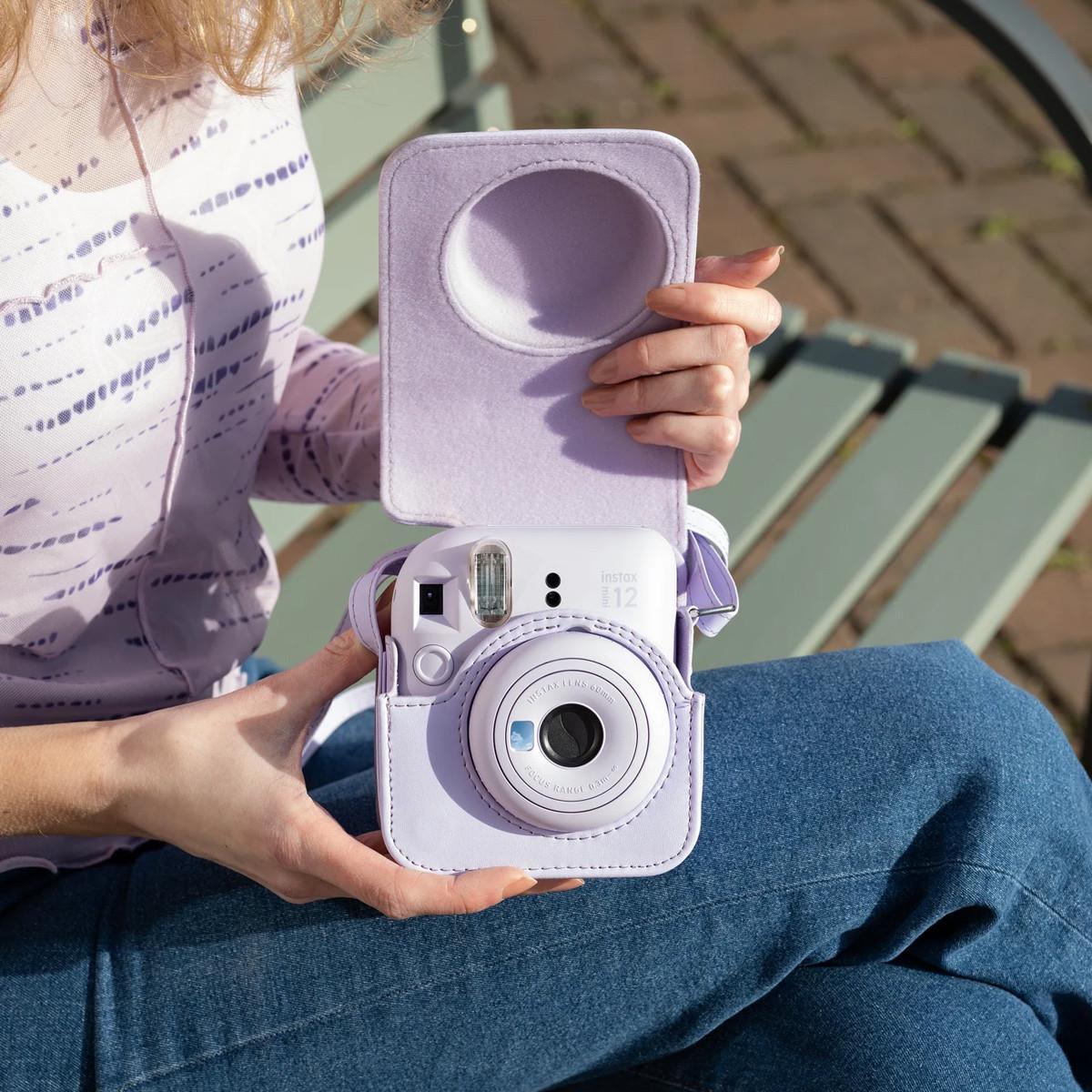 Подарунковий набір Fujifilm Instax Mini 12 фотопапір 20 шт./чохол/фотоальбом 108 фото/рамка Фіолетовий - фото 8 Подарунковий набір Fujifilm Instax Mini 12 фотопапір 20 шт./чохол/фотоальбом 108 фото/рамка Фіолетовий - фото 8