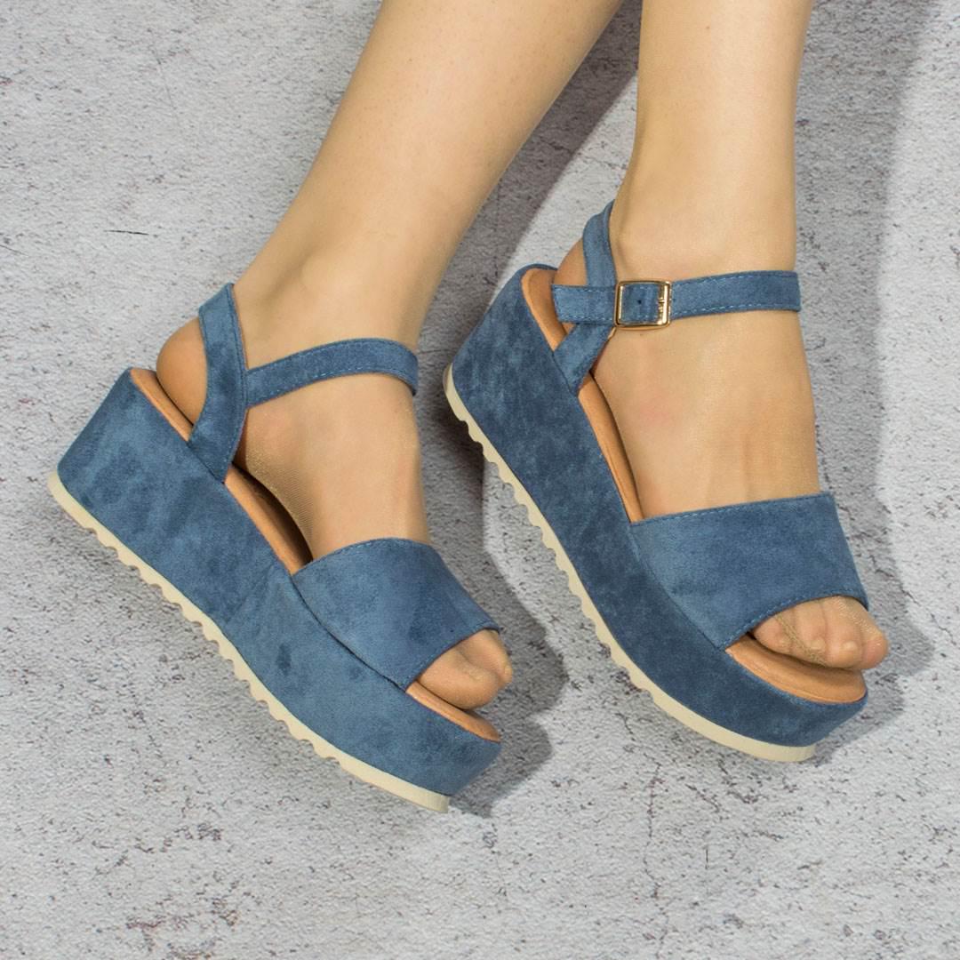 Босоножки на плоской платформе 330409 р. 38 23,5 см