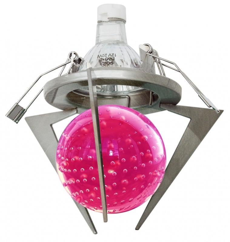 Светильник точечный декоративный HDL-BA SN/Pink MR16