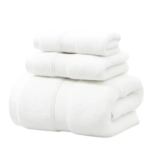 Набор полотенец Lux 3в1 140х70 см/74х34 см/74х34 см Белый (NR3in1BathWhite) - фото 1 Набор полотенец Lux 3в1 140х70 см/74х34 см/74х34 см Белый (NR3in1BathWhite) - фото 1