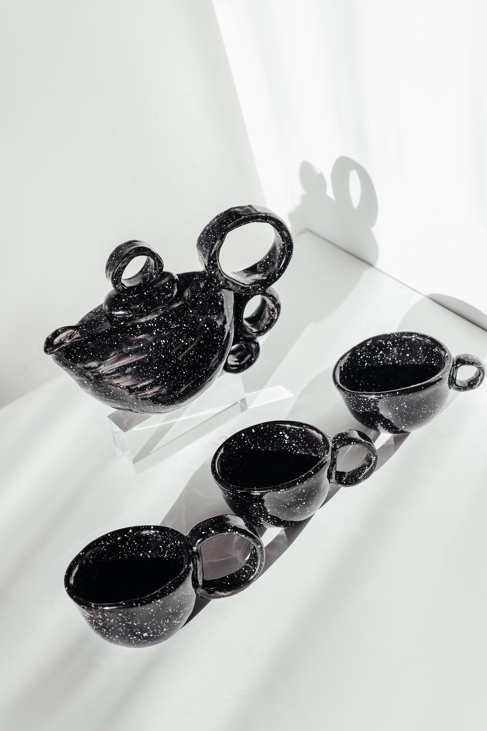 Набір для чайної церемонії Космос ручної роботи (TS-11) - фото 2 Набір для чайної церемонії Космос ручної роботи (TS-11) - фото 2