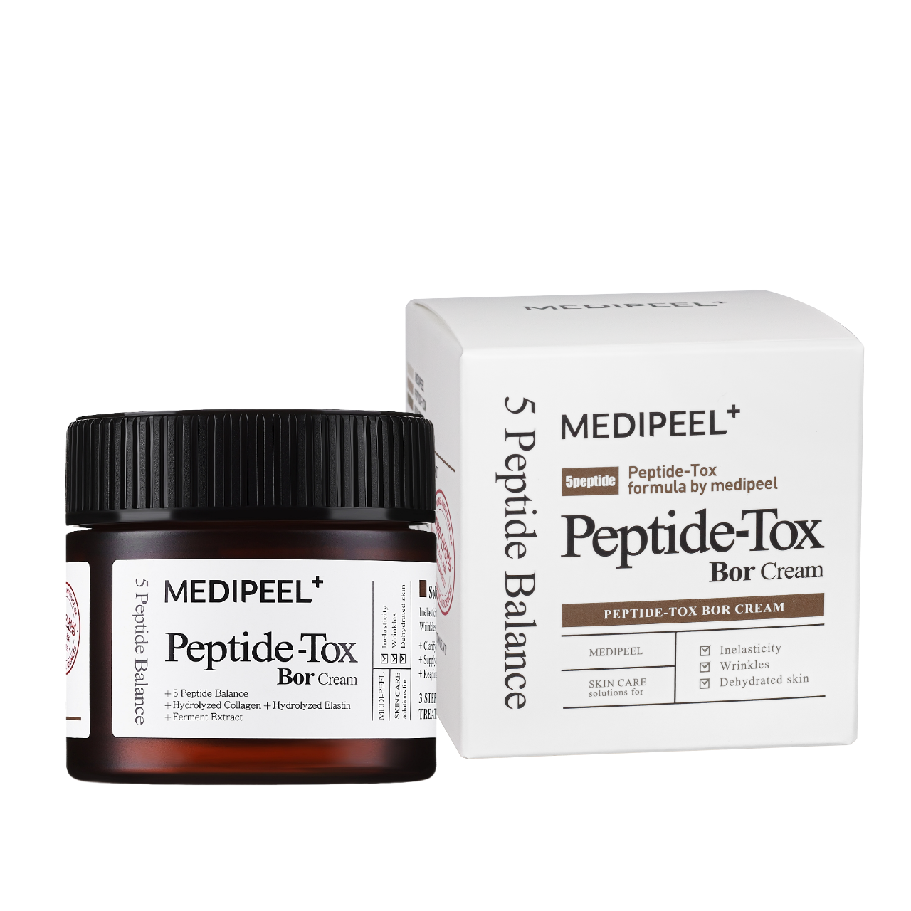 Крем-ліфтинг для обличчя Medi-Peel Peptide-Tox Bor Cream з пептидами 50 мл