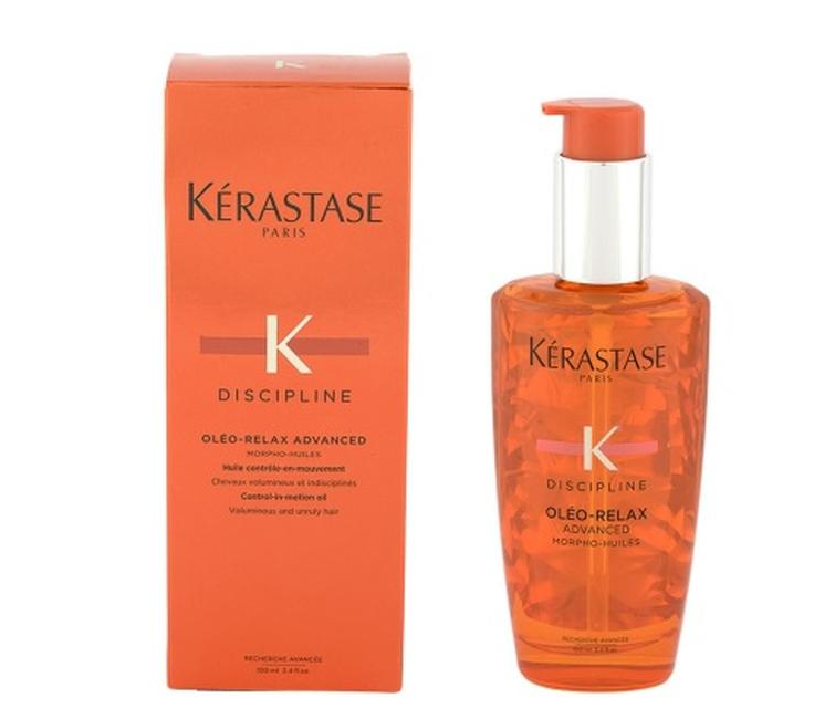 Масло для непослушных и волнистых волос аналог KERASTASE Discipline Oleo-Relax Advanced Hair Oil несмываемое 100 мл (3474636636785)