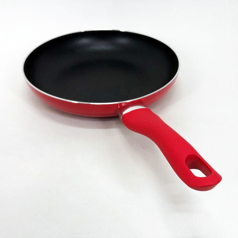 Сковорода Con Brio СВ-2414 антипригарна 24 см Red (tf5173) - фото 2