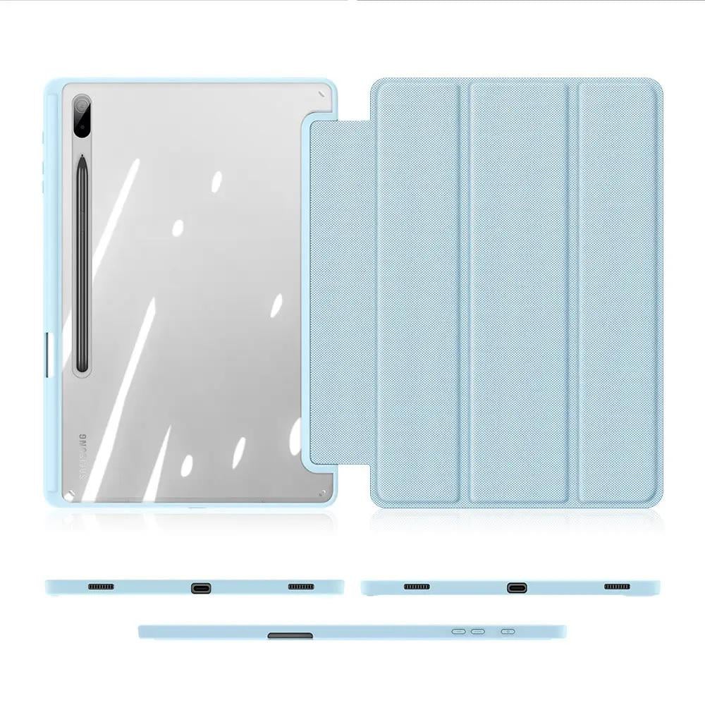 Чехол-книжка Dux Ducis Toby Series для Samsung Galaxy Tab S9 Plus 12,4'' X810/X816B Blue (13992297) - фото 2 Чехол-книжка Dux Ducis Toby Series для Samsung Galaxy Tab S9 Plus 12,4'' X810/X816B Blue (13992297) - фото 2