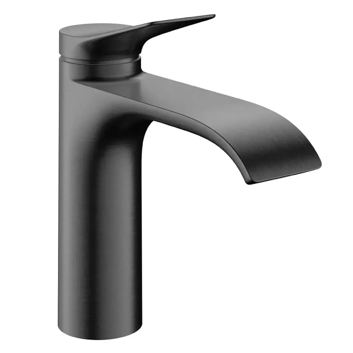 Смеситель для умывальника Hansgrohe Vivenis CoolStart однорычажный Черный матовый Хром (75023340)